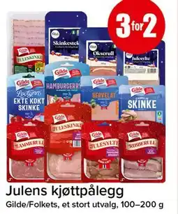 Spar Julens kjøttpålegg tilbud