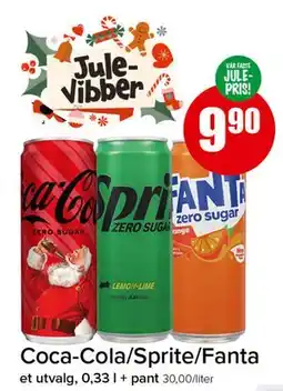Spar Coca-Cola/Sprite/Fanta tilbud