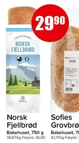Spar Norsk Fjellbrød tilbud