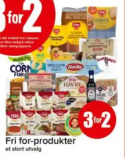 Spar Fri for-produkter tilbud