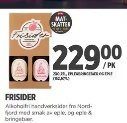 Meny FRISIDER tilbud