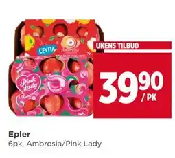 Meny Epler tilbud