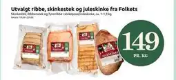 Joker Utvalgt ribbe, skinkestek og juleskinke fra Folkets tilbud