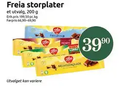 Joker Freia storplater tilbud