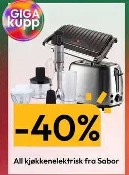 Gigaboks All kjøkkenelektrisk fra Sabor tilbud