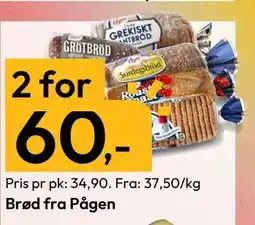 Gigaboks Brød fra Pågen tilbud