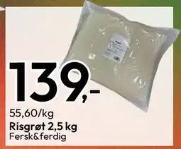 Gigaboks Risgrøt 2,5 kg tilbud