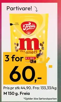 Gigaboks M150 g. Freia tilbud