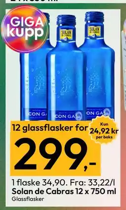 Gigaboks Solan de Cabras 12 x 750 ml tilbud