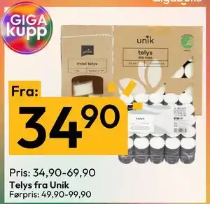 Gigaboks Telys fra Unik tilbud