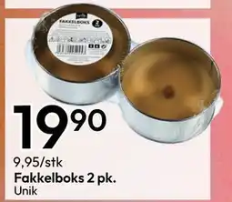 Gigaboks Fakkelboks 2 pk. Unik tilbud