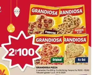 GRANDIOSA PIZZA