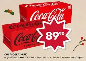 COCA-COLA 10 PK