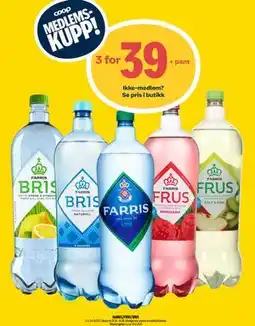 Coop Prix FARRIS/FRUS/BRIS, Medlemspris tilbud