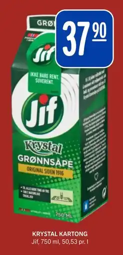 Rema 1000 KRYSTAL KARTONG tilbud