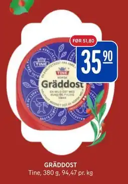 Rema 1000 GRÄDDOST tilbud