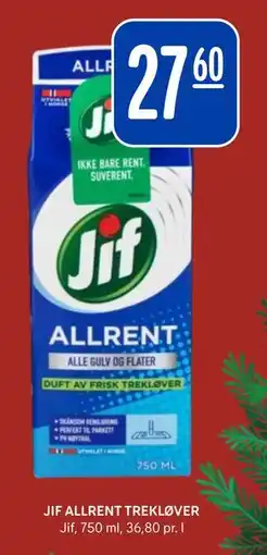 Rema 1000 JIF ALLRENT TREKLØVER tilbud