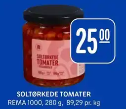 Rema 1000 SOLTØRKEDE TOMATER tilbud