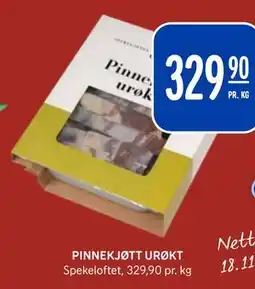 Rema 1000 PINNEKJØTT URØKT tilbud