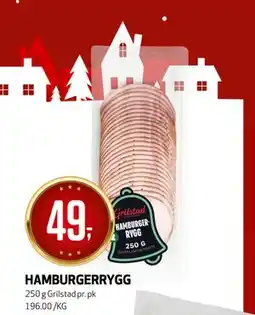 Bunnpris HAMBURGERRYGG tilbud