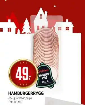 Bunnpris HAMBURGERRYGG tilbud