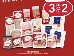 Rema 1000 JULEPÅLEGG 3 FOR 2 tilbud