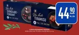 Rema 1000 SJOKOLADEFONDANT/TIRAMISU tilbud