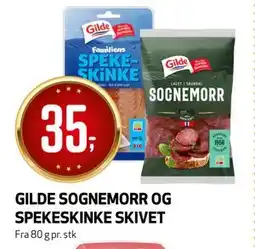 Bunnpris GILDE SOGNEMORR OG SPEKESKINKE SKIVET tilbud