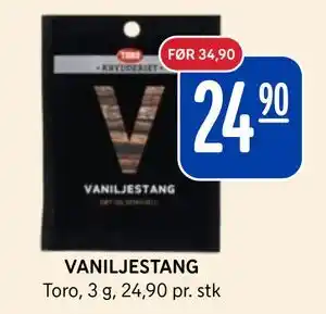 Rema 1000 VANILJESTANG tilbud