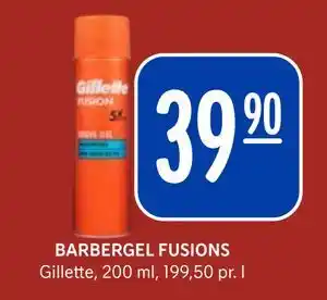 Rema 1000 BARBERGEL FUSIONS tilbud