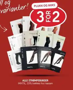 Rema 1000 ALLE STRØMPEBUKSER tilbud