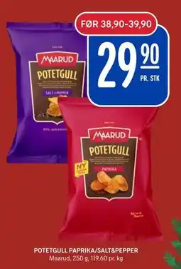 Rema 1000 POTETGULL PAPRIKA/SALT&PEPPER tilbud