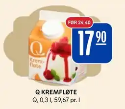 Rema 1000 Q KREMFLØTE tilbud