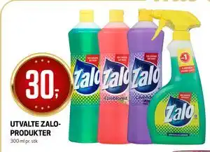 Bunnpris UTVALTE Zalo-PRODUKTER tilbud