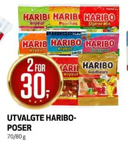 Bunnpris UTVALGTE HARIBO-POSER tilbud