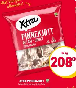 Coop Extra Xtra pinnekjøtt tilbud