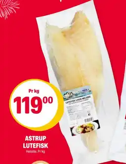 Coop Extra Astrup lutefisk tilbud