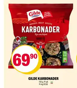 Coop Extra Gilde karbonader tilbud