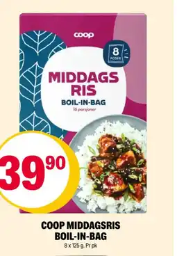 Coop Extra Coop Middagsris boil-in-bag tilbud