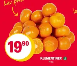 Coop Extra Klementiner tilbud