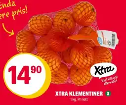 Coop Extra Xtra klementiner tilbud