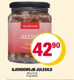 Coop Extra Gjendemsjø julesild tilbud