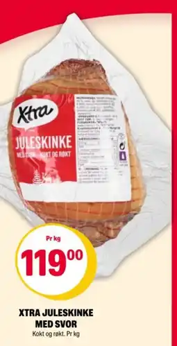 Coop Extra Xtra juleskinke med svor tilbud