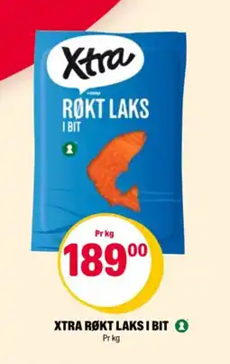 Coop Extra Xtra røkt laksi bit tilbud