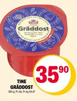 Coop Extra Tine Gräddost tilbud