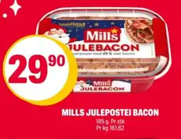 Coop Extra Mills julepostei bacon tilbud