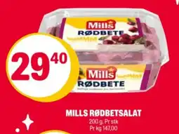 Coop Extra Mills rødbetsalat tilbud