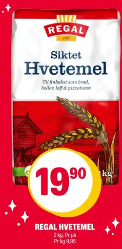 Coop Extra Regal hvetemel tilbud