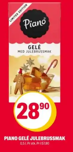 Coop Extra Piano Gelé julebrussmak tilbud