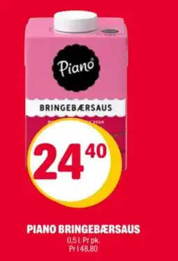 Coop Extra Piano bringebærsaus tilbud